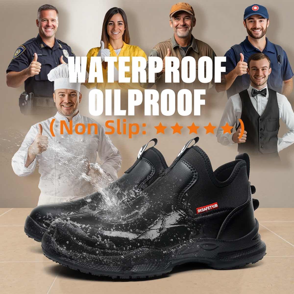 Hiwell Slip-Resistant Work Shoe