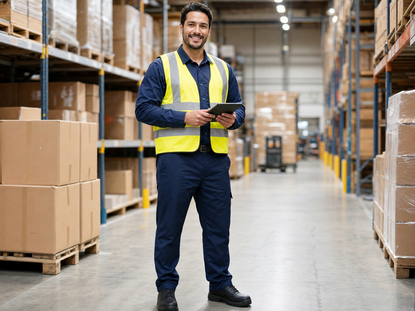 Daniel Park, Logistics Lead, recommending Hiwell work shoes